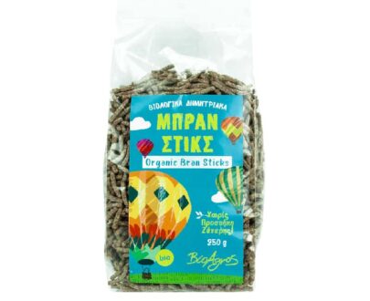 Βιολογικά bran sticks 250g, Βιοαγρός