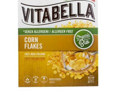 Βιολογικές νιφάδες καλαμποκιού 225g, Vitabella