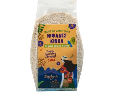 Βιολογικές νιφάδες κινόα 250g, Βιοαγρός