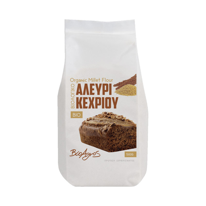 Βιολογικό αλεύρι κεχριού 500g, Βιοαγρός