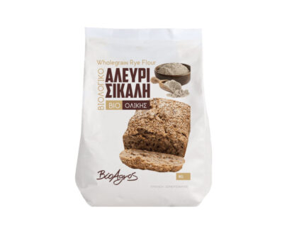 Βιολογικό αλεύρι σίκαλης 1kg, Βιοαγρός
