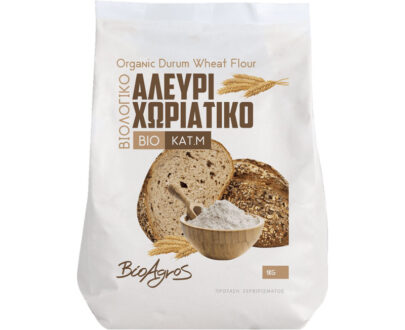 Βιολογικό αλεύρι χωριάτικο τύπου Μ 1kg, Βιοαγρός