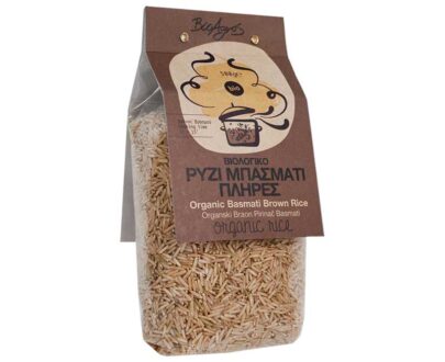 Βιολογικό ρύζι μπασμάτι πλήρες 500g, Βιοαγρός