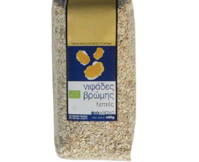 Βιολογικές νιφάδες βρώμης 400g, Βιοφρέσκο