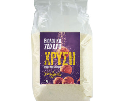 Βιολογική χρυσή ζάχαρη 1kg, Βιοαγρός