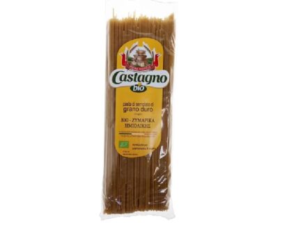 Βιολογικό σπαγγέτι λευκό ημιολικής 500g, Castagno