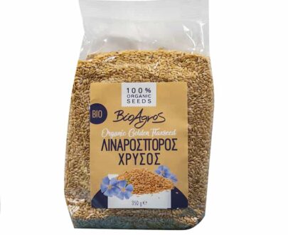 Βιολογικός λιναρόσπορος χρυσός 350g, Βιοαγρός