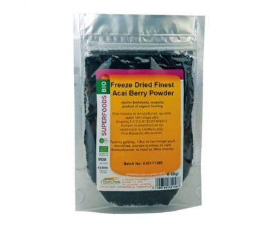 Βιολογικά Acai Berries σε σκόνη 60g, Health Trade