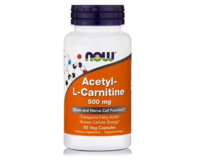 Acetyl L-Carnitine 500mg 50 Vcaps Now