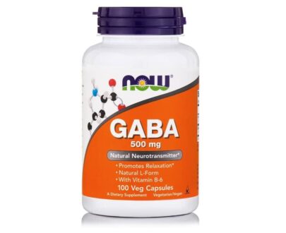 GABA 500mg 100 Vcaps, Now