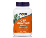 GTF Chromium 200mcg, 250 tablets