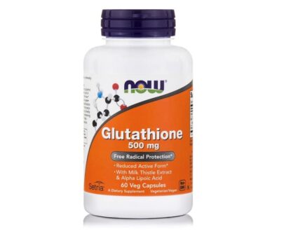 Glutathione 500mg 60 Vcaps, Now