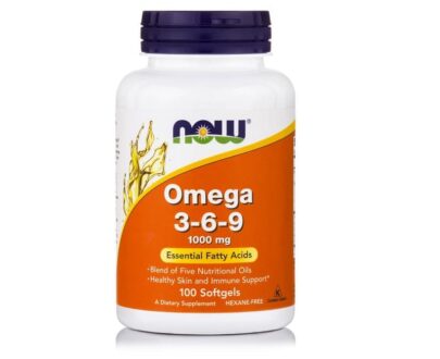 Omega 3-6-9 1000mg 100 Softgels, Now