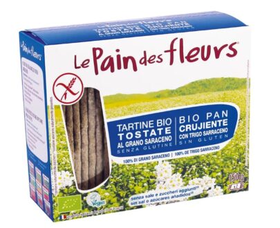 Βιολογικά κράκερς φαγόπυρου 150g, Le Pain des fleurs