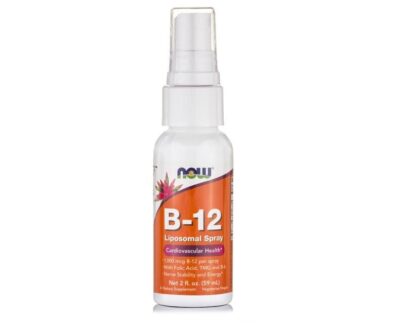 Βιταμίνη B-12 Liposomal Spray 59ml, Now