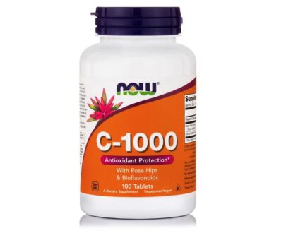 Βιταμίνη C-1000 100 tablets, Now