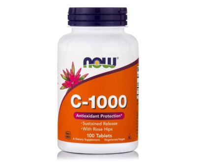 Βιταμίνη C-1000 Sustained Release 100 tablets, Now