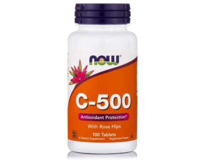 Βιταμίνη C-500 100 tablets, Now