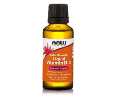 Βιταμίνη D-3 Extra Strength Liquid 30ml, Now