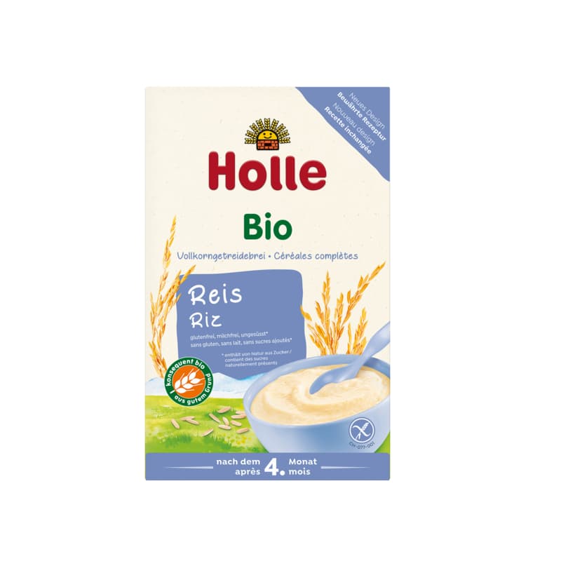 Βιολογική βρεφική κρέμα ρυζιού 250g, Holle