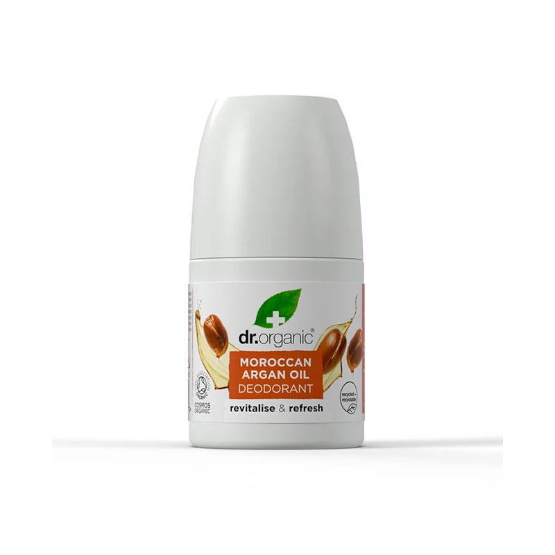 Βιολογικό αποσμητικό roll on με έλαιο αργκάν 50ml, dr.organic