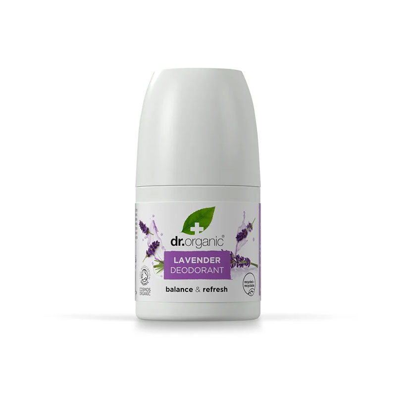 Βιολογικό αποσμητικό roll on με λεβάντα 50ml, dr.organic