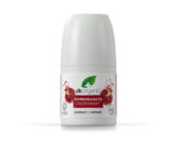 Βιολογικό αποσμητικό roll on με ρόδι 50ml, dr.organic
