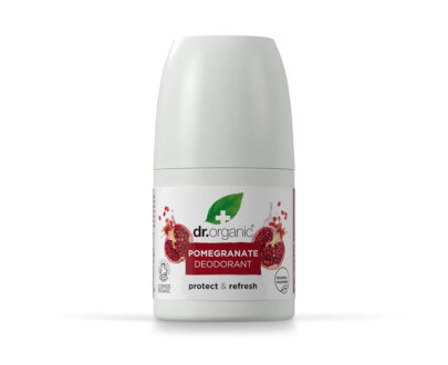 Βιολογικό αποσμητικό roll on με ρόδι 50ml, dr.organic