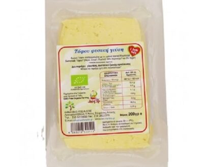 Βιολογικό τόφου φυσική γεύση 200g, Lord of Tofu