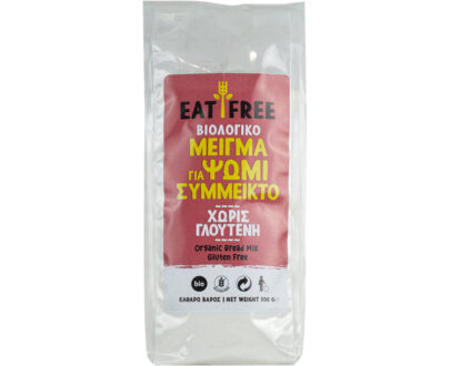 Eat Free βιολογικό μείγμα για ψωμί σύμμεικτο 500g, Βιοαγρός
