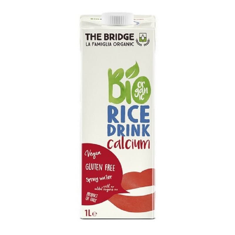 Βιολογικό ρόφημα ρυζιού με ασβέστιο 1L, The Bridge
