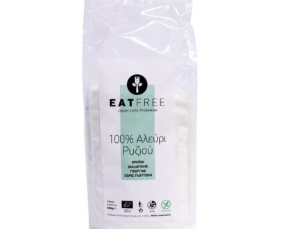 Eat Free βιολογικό αλεύρι ρυζιού 500g, Βιοαγρός