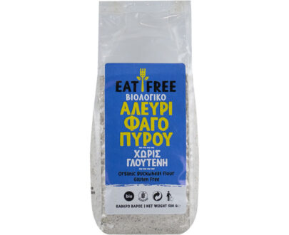 Eat Free βιολογικό αλεύρι φαγόπυρου 500g, Βιοαγρός