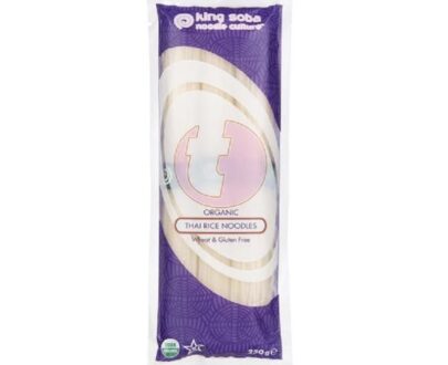 Βιολογικά νουντλς από Ταϊλανδέζικο ρύζι 250g, King Soba