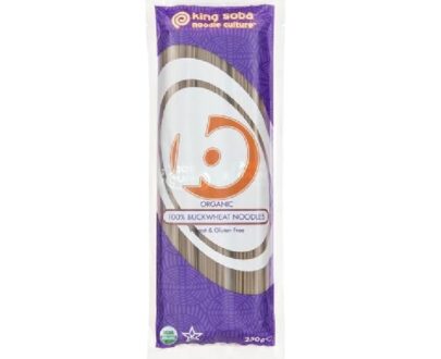 Βιολογικά νουντλς φαγόπυρου 250g, King Soba
