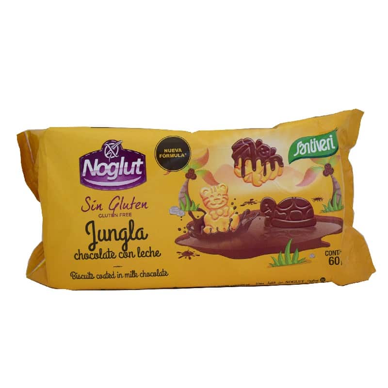 Μπισκότα ζούγκλας με σοκολάτα 60g, Santiveri