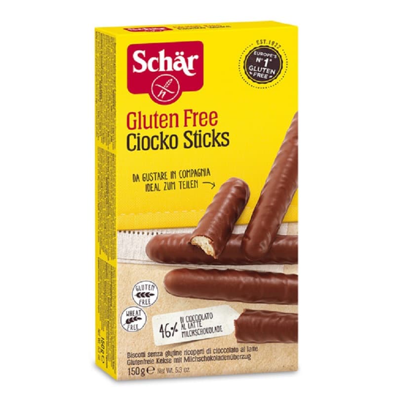 Σοκολατένια στικς ‘Ciocko Sticks’ 150g, Schar