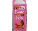 Βιολογική κρέμα μαγειρικής india 200ml, Ecomil