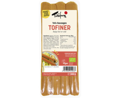 Βιολογικό τόφου λουκάνικο 300g, Taifun