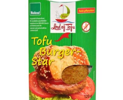 Βιολογικό τόφου μπιφτέκι 120g, Lord of Tofu