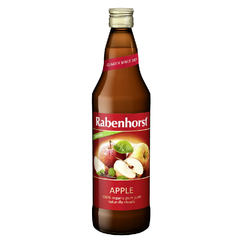 Βιολογικός χυμός μήλου 750ml, Rabenhorst