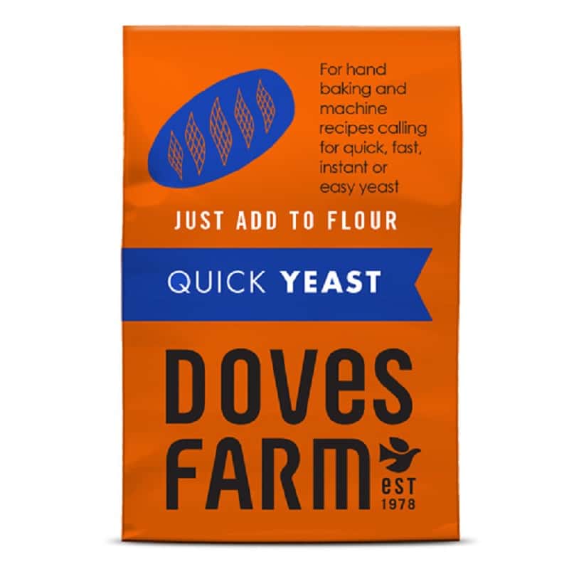 Μαγιά για ψωμί χωρίς γλουτένη 125g, Doves Farm
