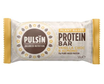 Μπάρα πρωτεΐνης με σοκολάτα και βανίλια 50g, Pulsin