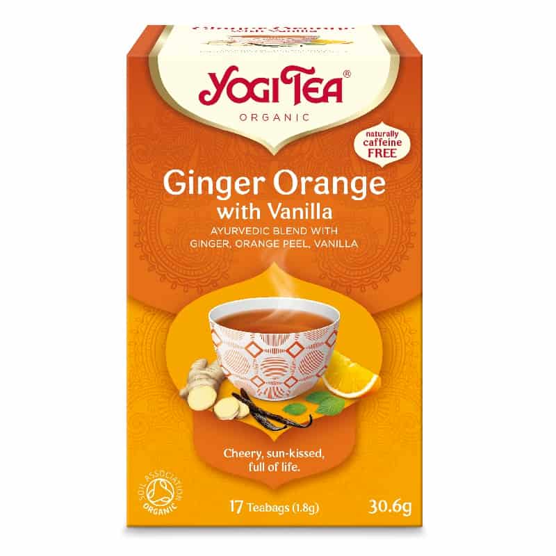 Βιολογικό τσάι Ginger Orange 30.6g, Yogi Tea