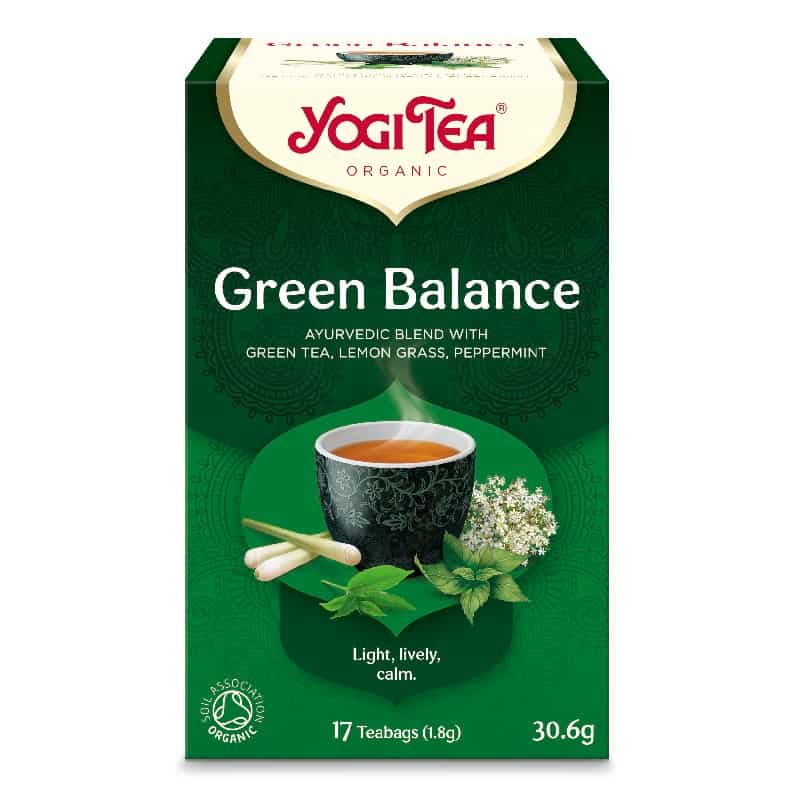 Βιολογικό τσάι Green Balance 30.6g, Yogi Tea