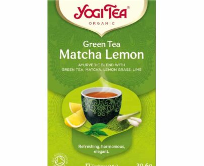 Βιολογικό τσάι Green Matcha Lemon 30.6g, Yogi Tea