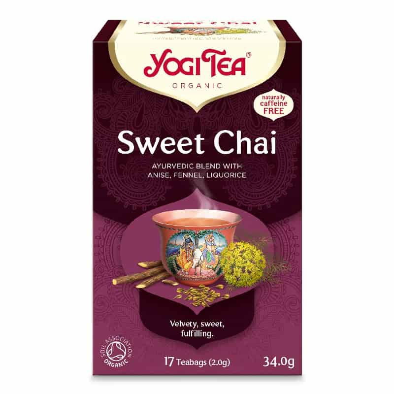 Βιολογικό τσάι Sweet Chai 34g, Yogi Tea