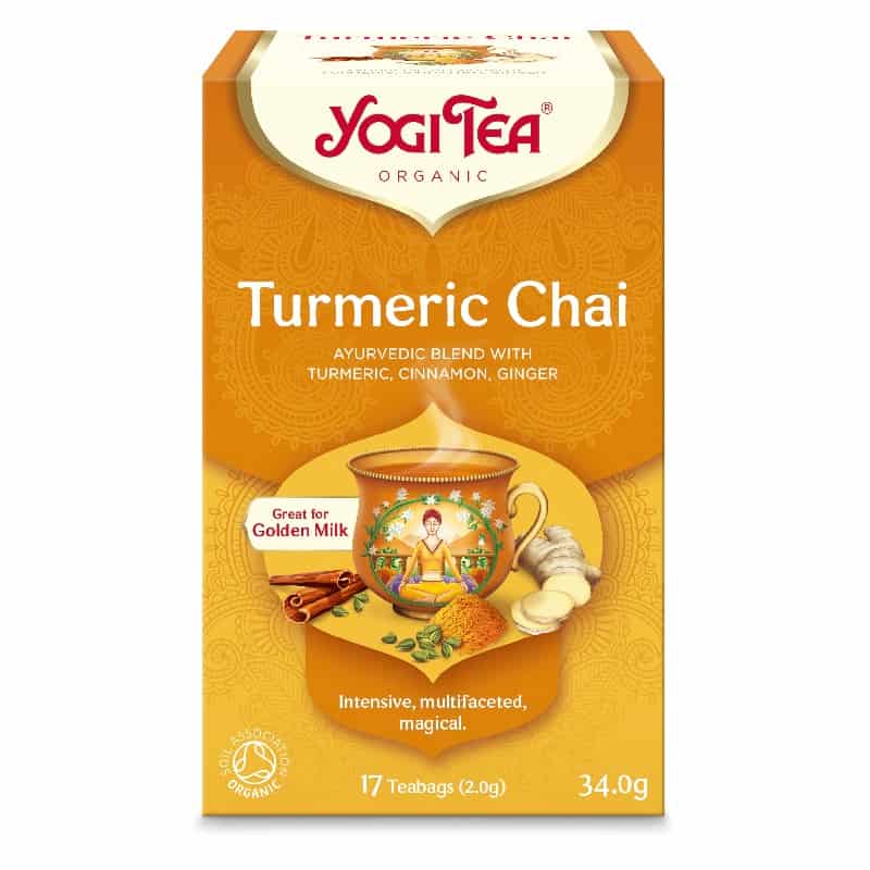 Βιολογικό τσάι Turmeric Chai 34g, Yogi Tea