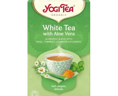 Βιολογικό τσάι White Aloe Vera 30.6g, Yogi Tea