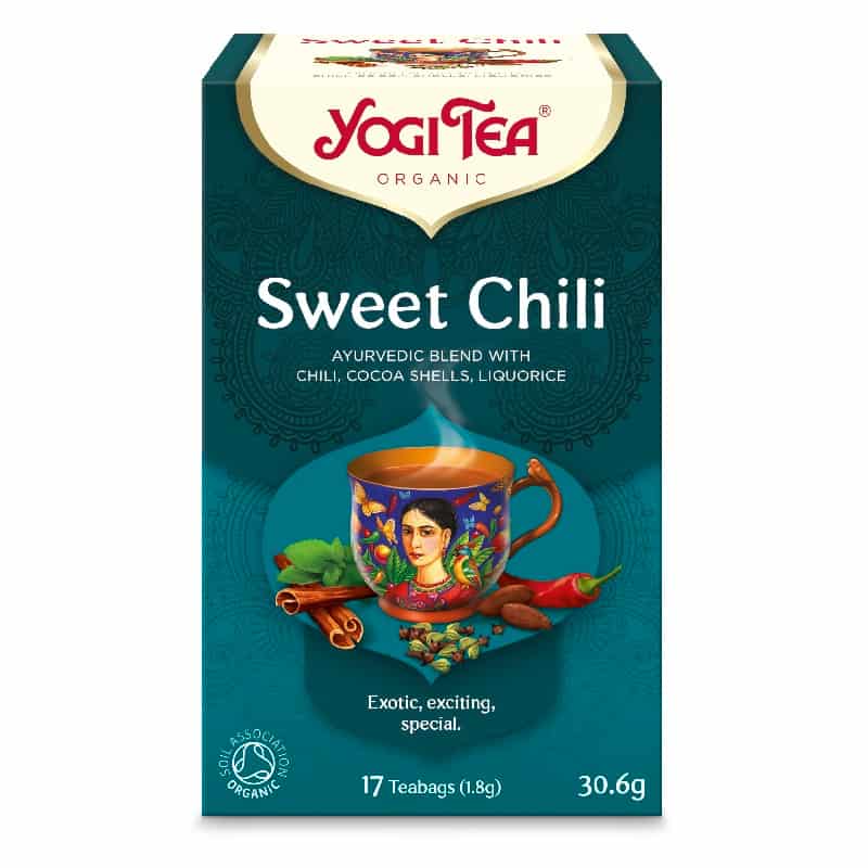 Βιολογικός τσάι Sweet Chili 30.6g, Yogi Tea